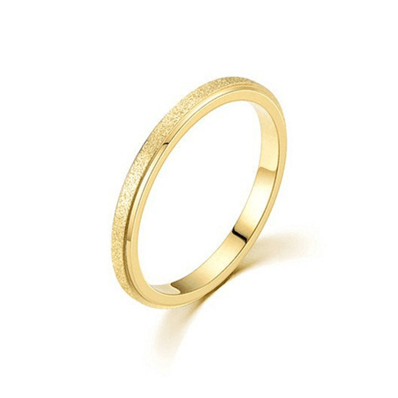 Gymnastic Ring - Fashion Minimalist Frosted Thin Stackable Ring