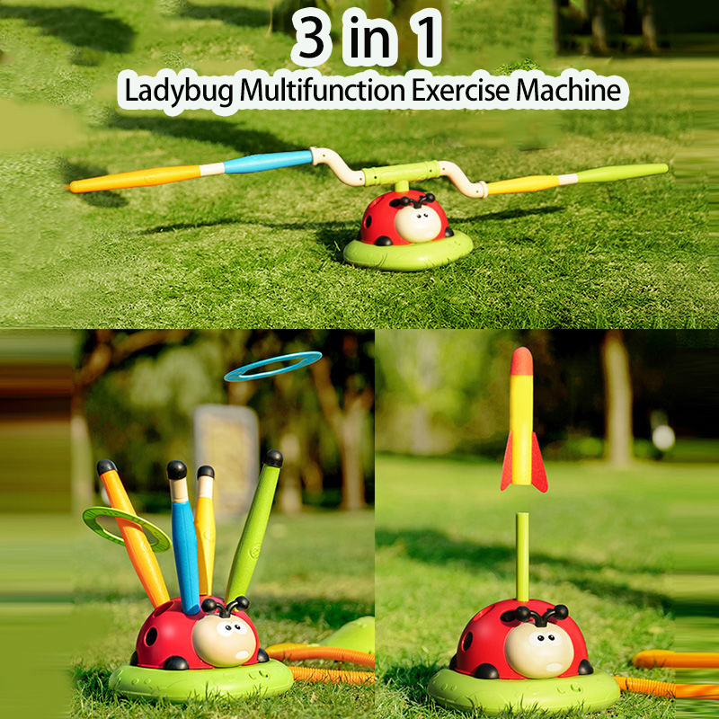 3 Styles Ladybug Rocket Launch - đánh giá và giá Gymnastic Ring