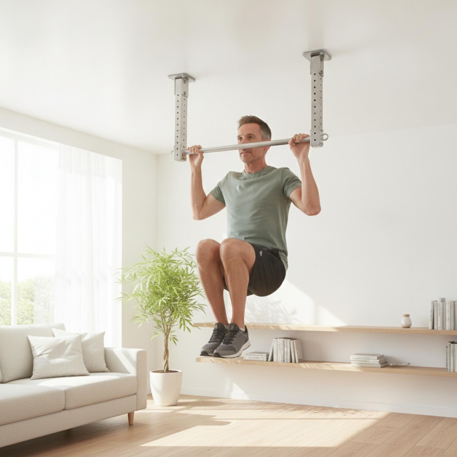 Heavy Duty Adjustable Ceiling  - đánh giá và giá Pull Up Bar
