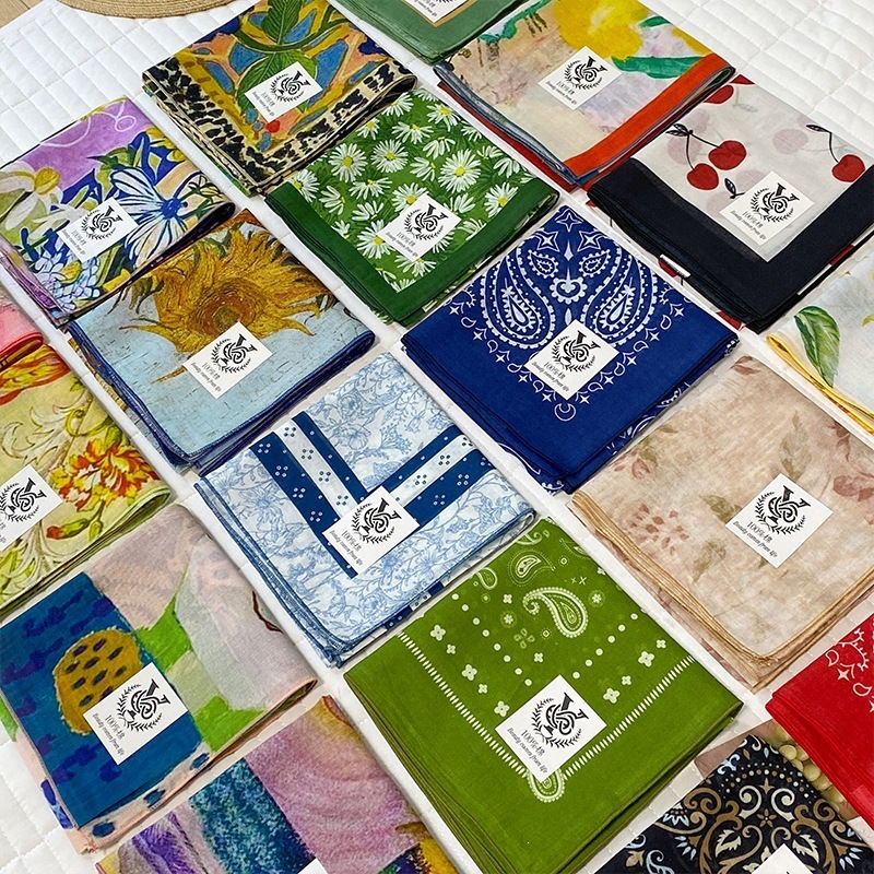 100% Cotton Square Scarf For W - đánh giá và giá Wrist Wraps