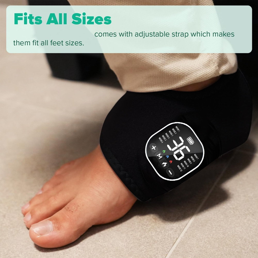 EMS Joint Massager Heated Knee - đánh giá và giá Crossfit Machine